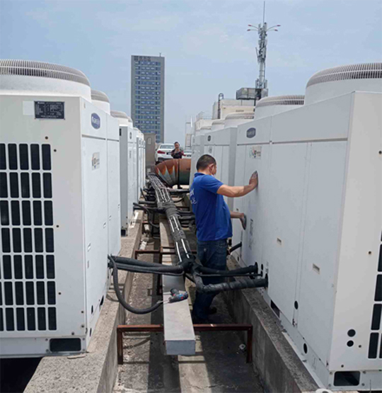 会同中央空调制热和不制冷系统维修方法